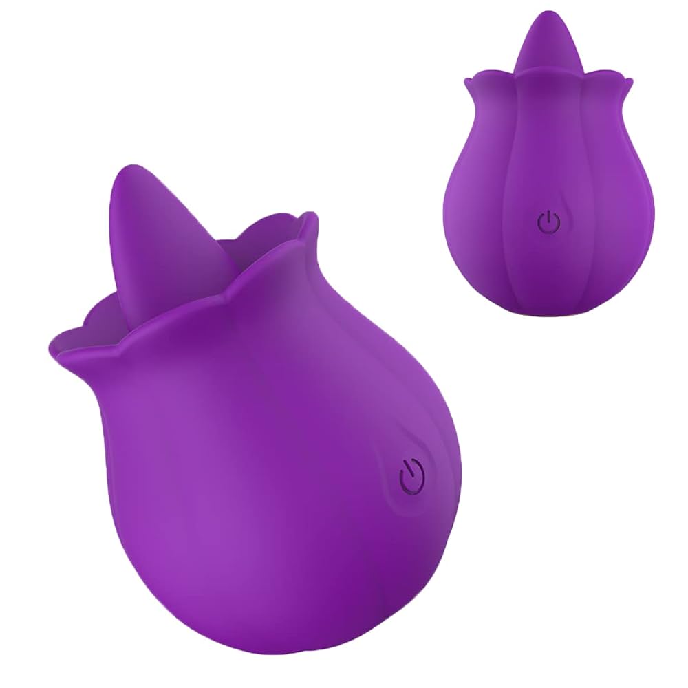 Rose tongue vibrator