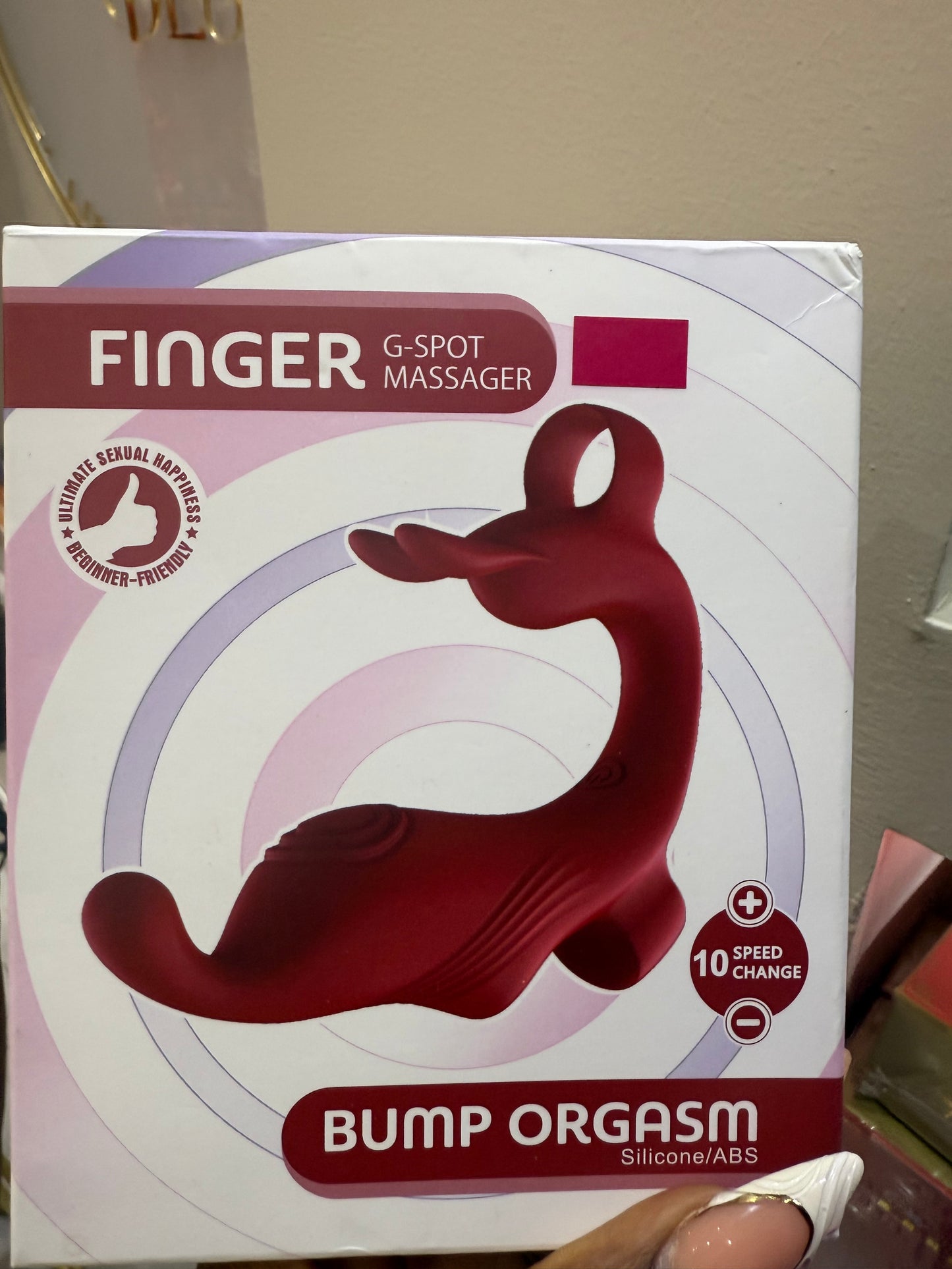 Finger Gspot massager