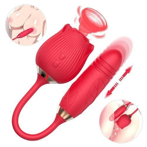 Double Pleasure Rose suction extension