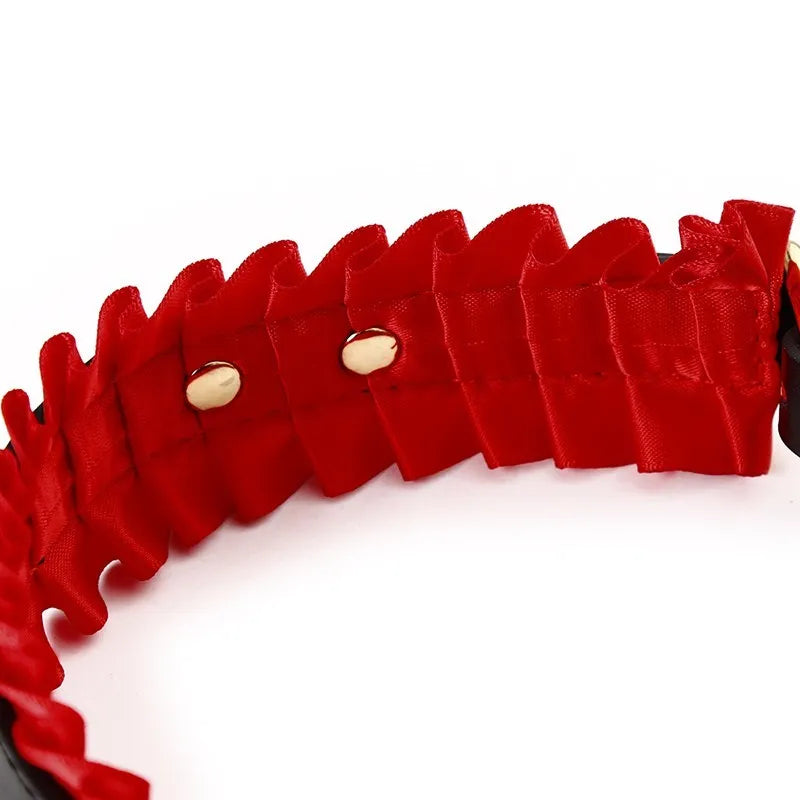 Neck and handcuffs