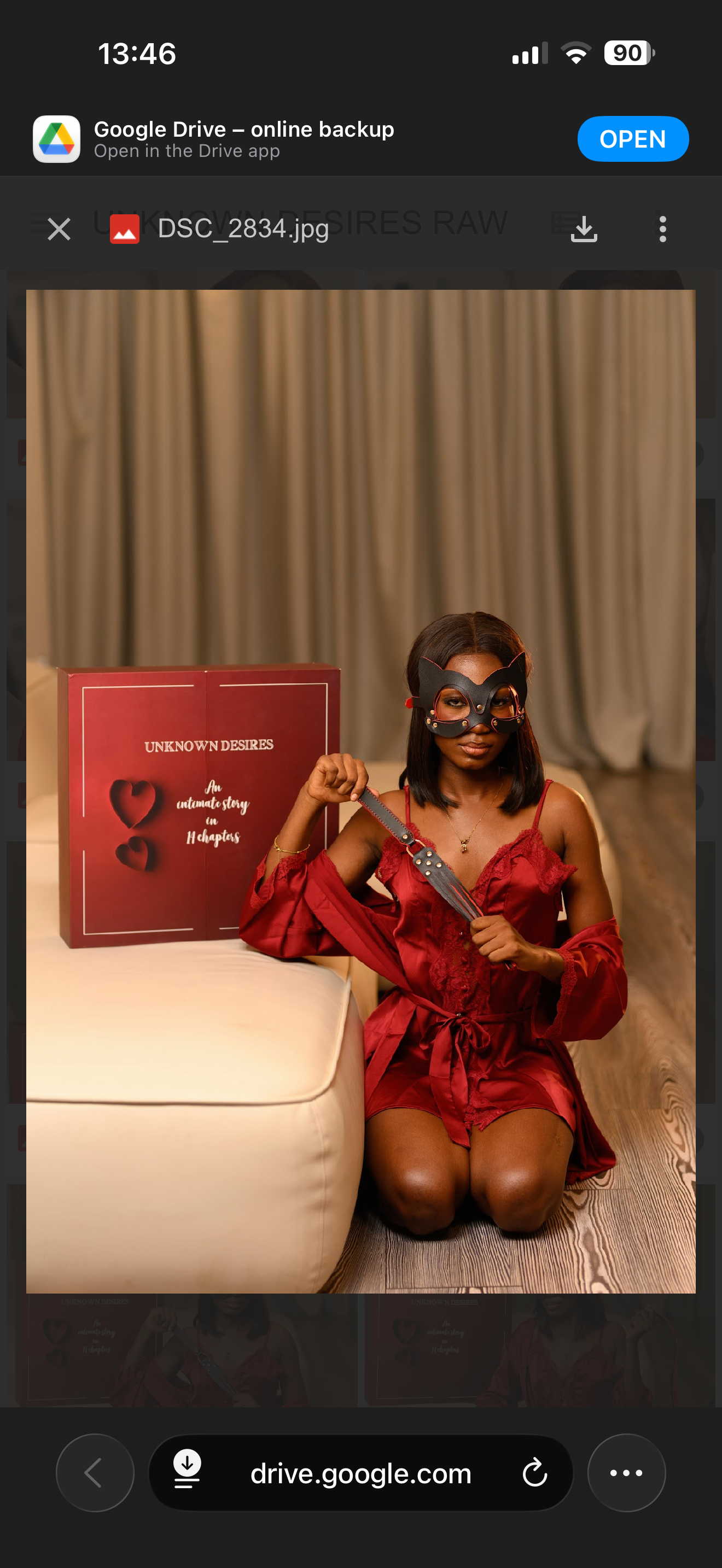 Unknown Desires Advent Calendar box. An intimate Story in 14 chapters