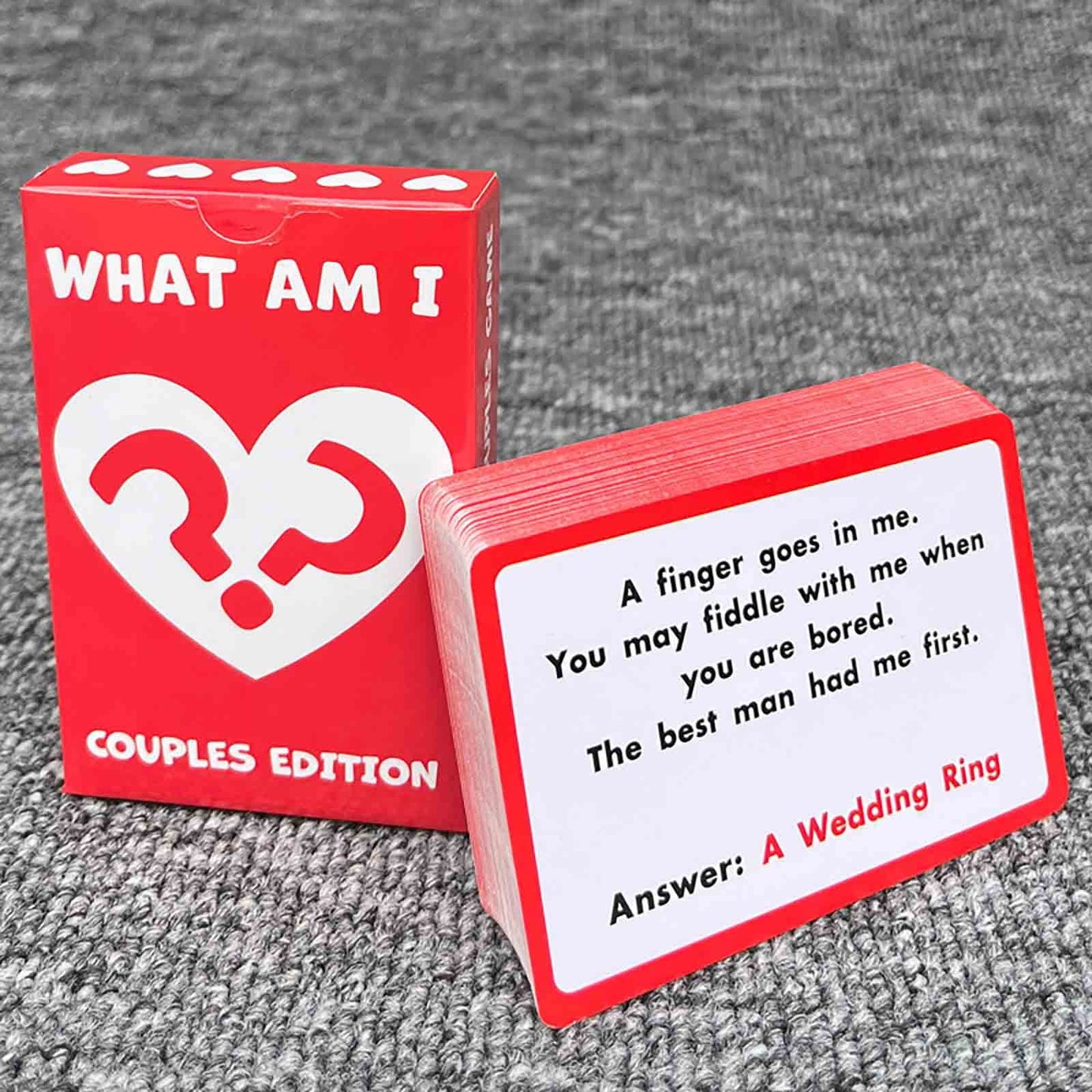 What am I card game