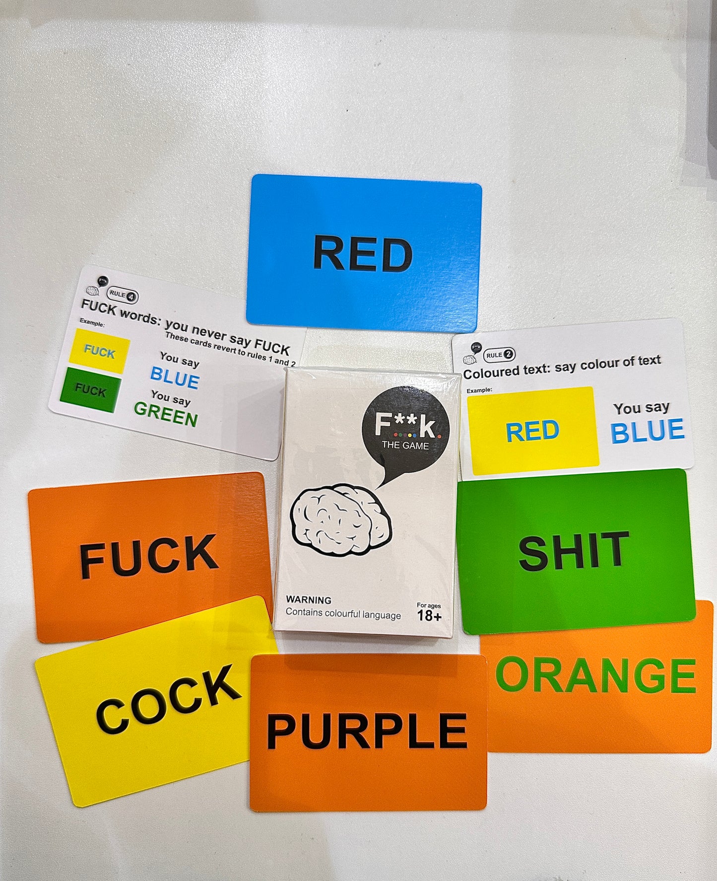 Fuck the game card game