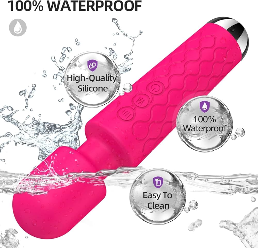 Wand massaging vibrator Hot big