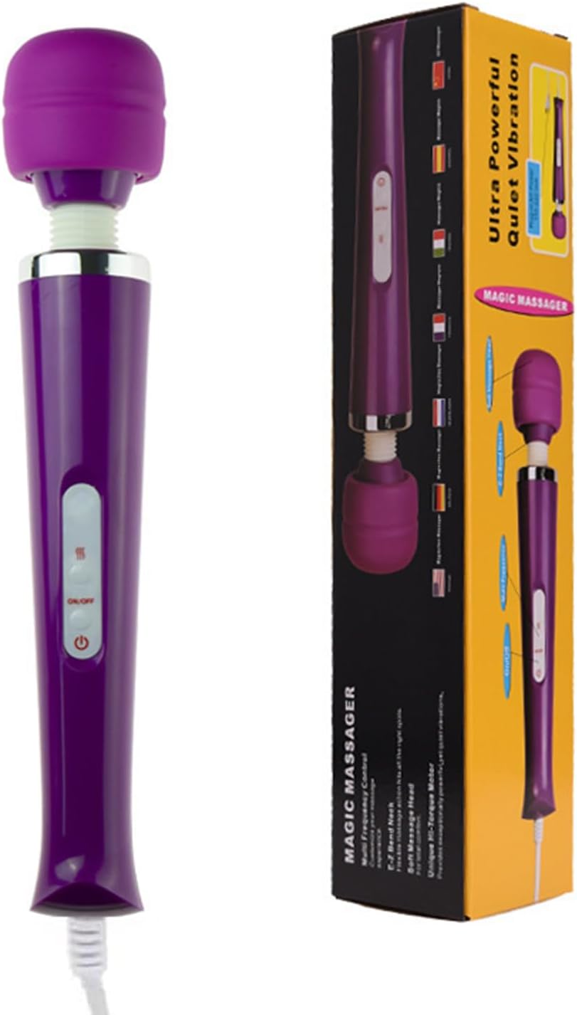 Wand massager vibrator