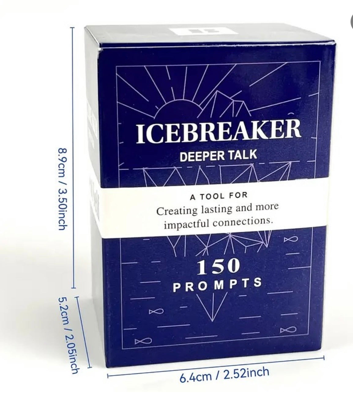 Ice breaker conversation card game