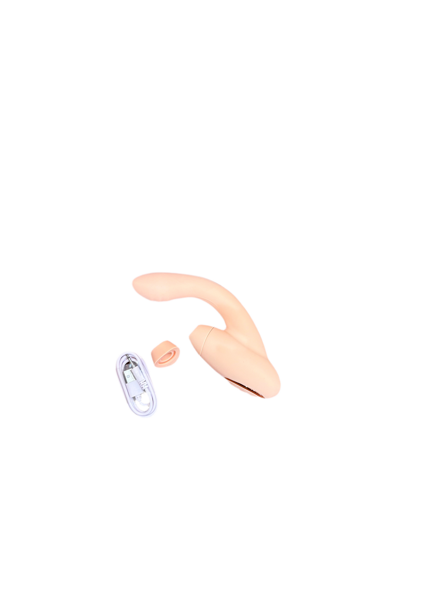 Double pleasure vibrator