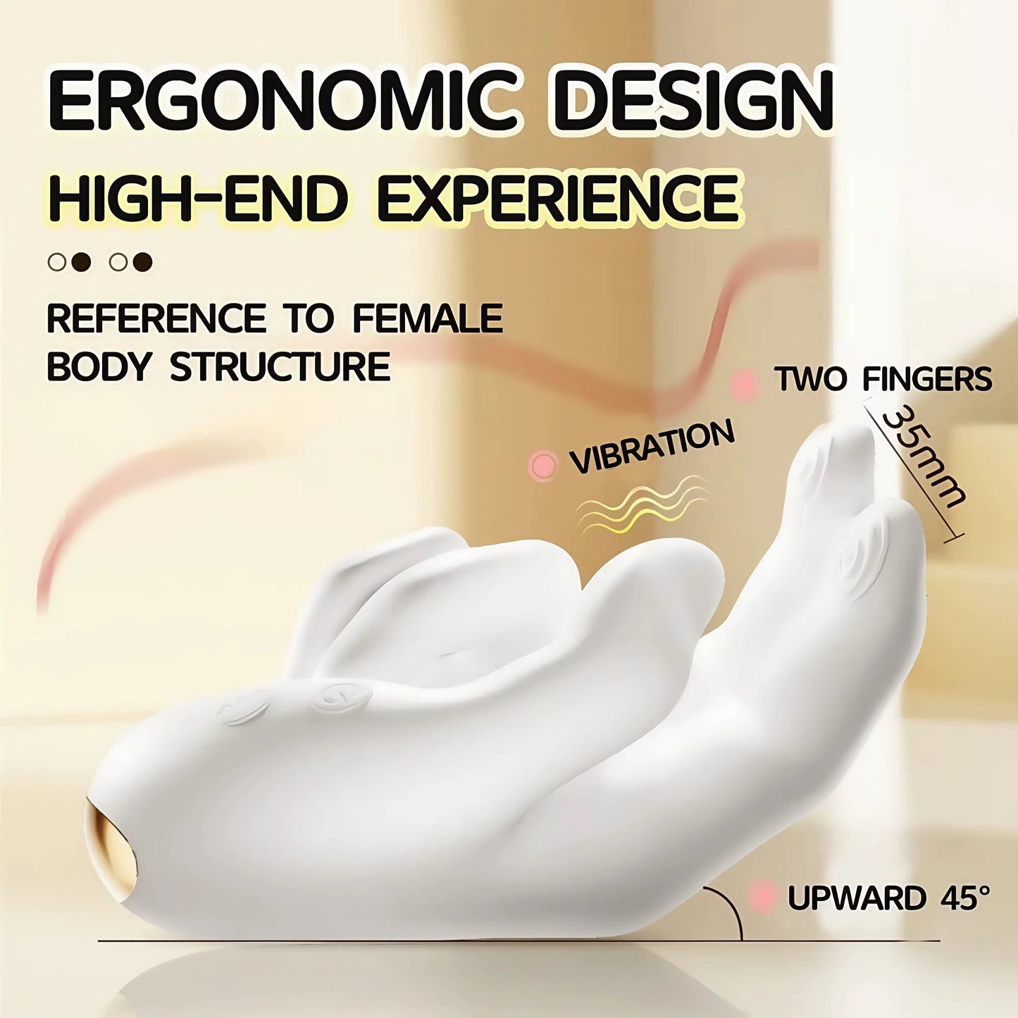 Golden right hand vibrator