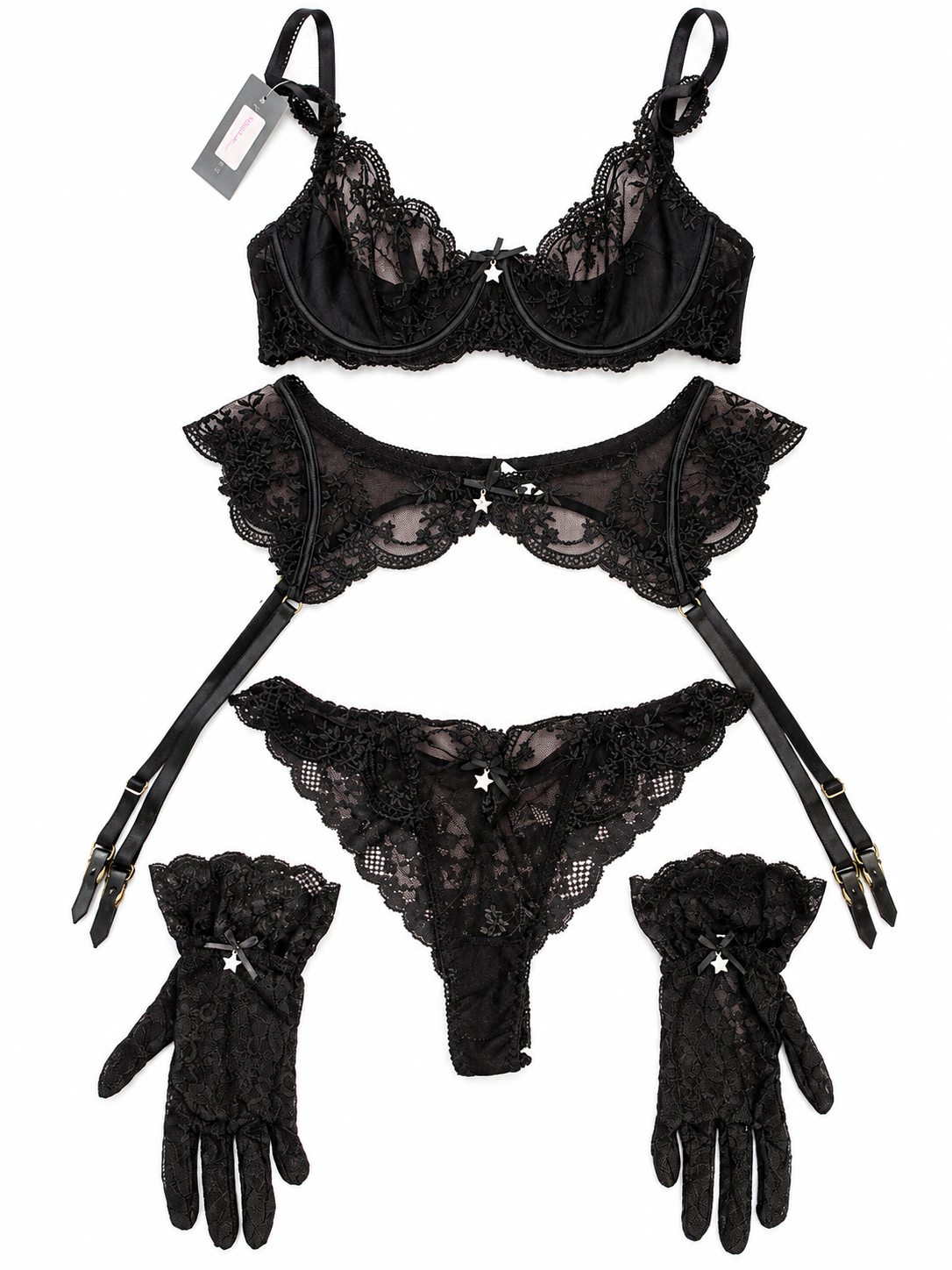 Preta lace elegance set