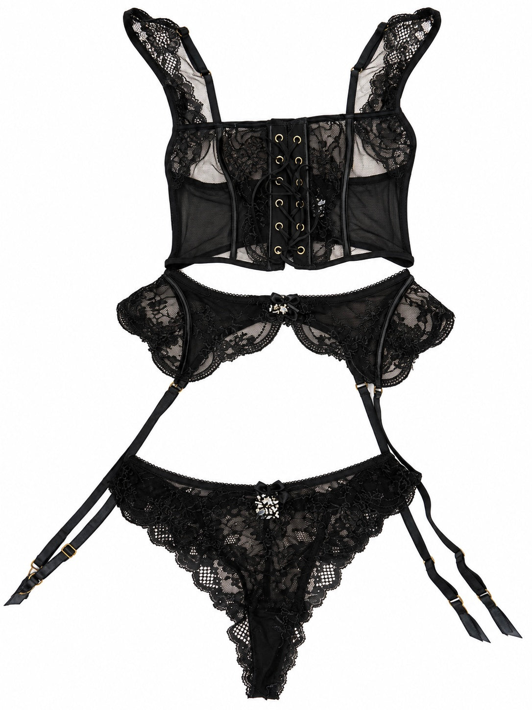 Fantasy corset set
