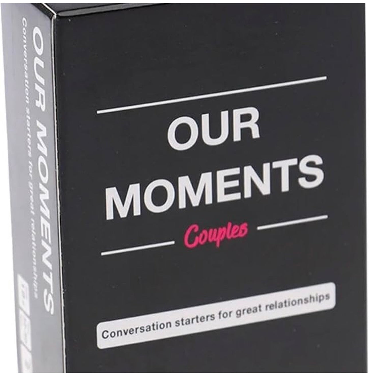 Our moments couple conversation card game