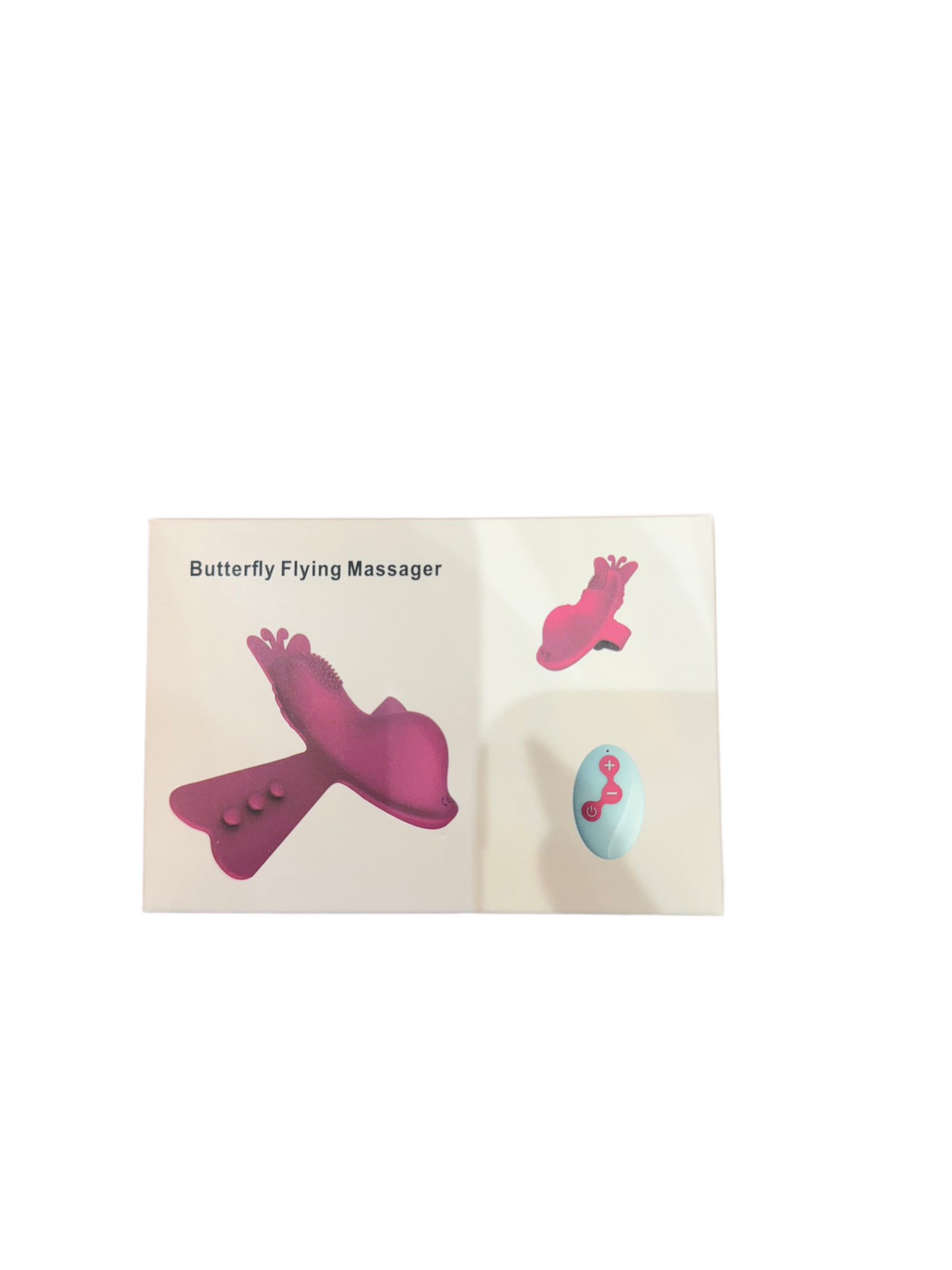 Butterfly flying massager