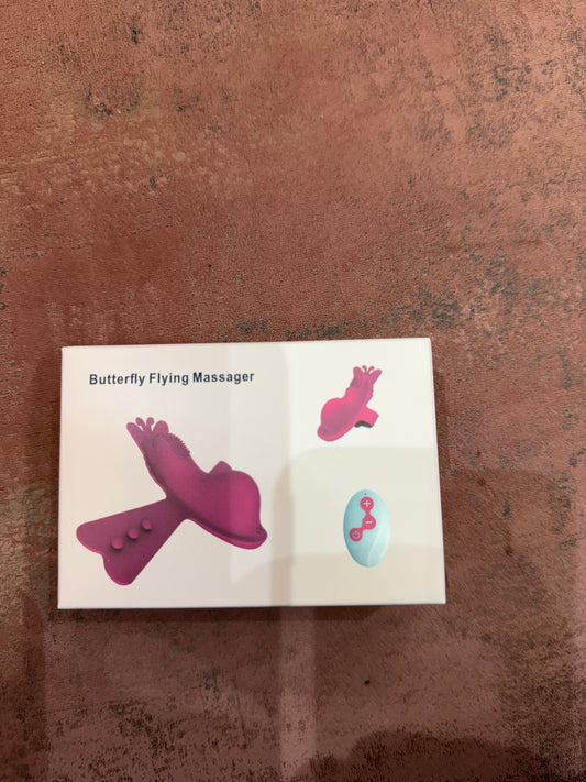 Butterfly flying massager