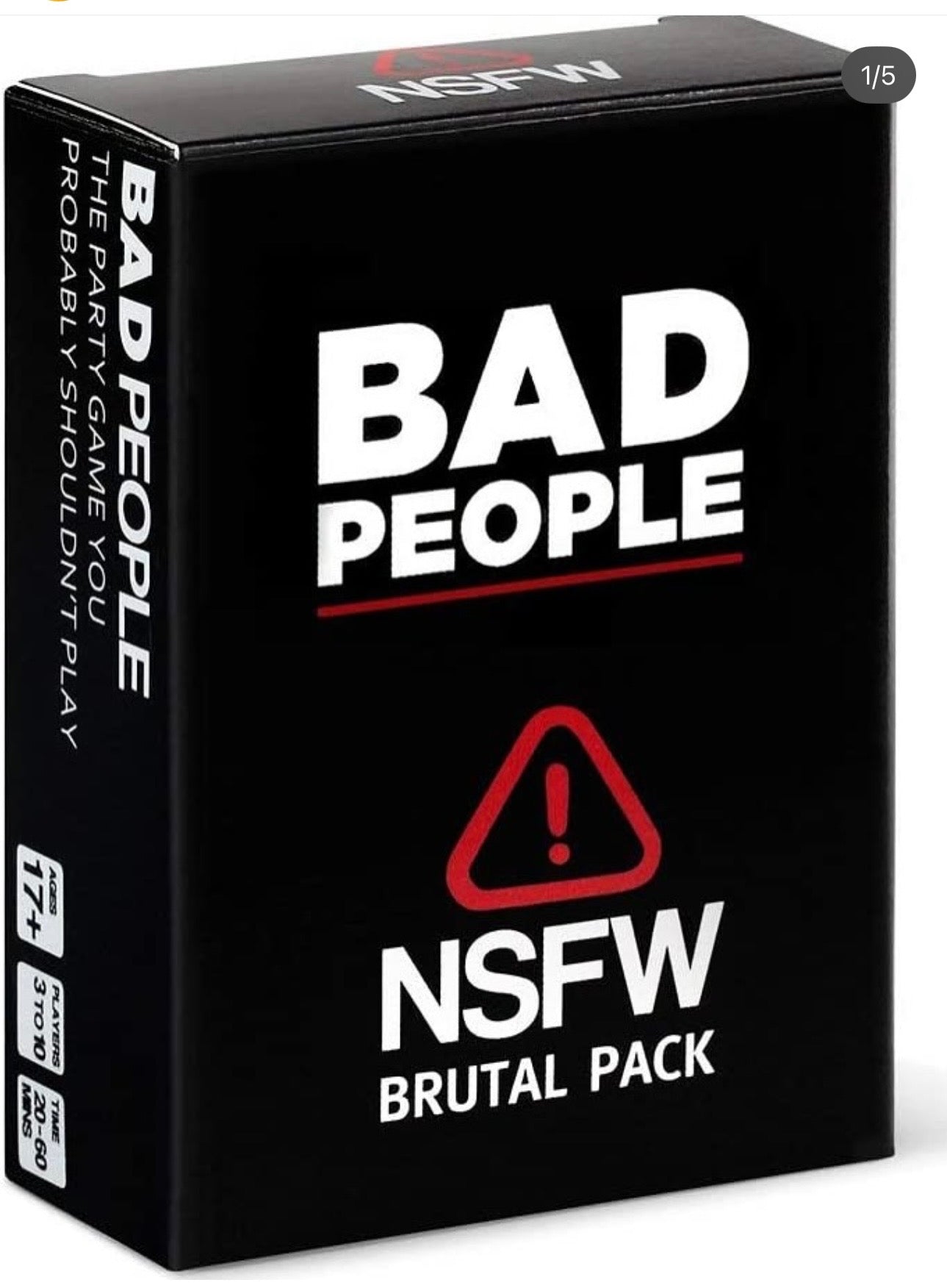 Bad people card game