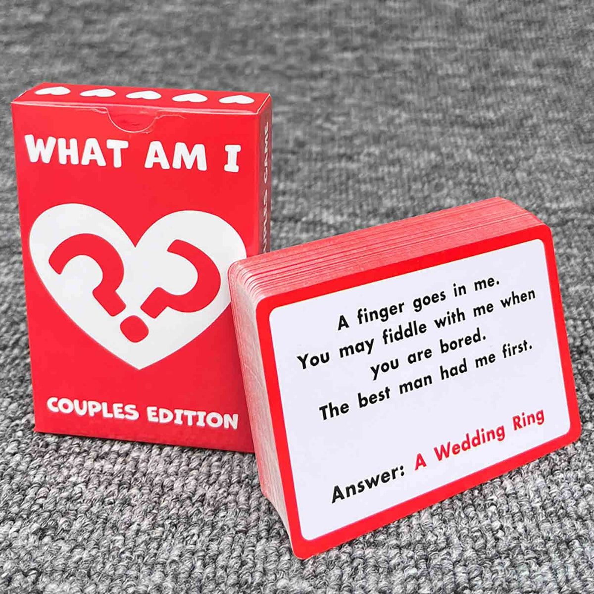 What am I card game
