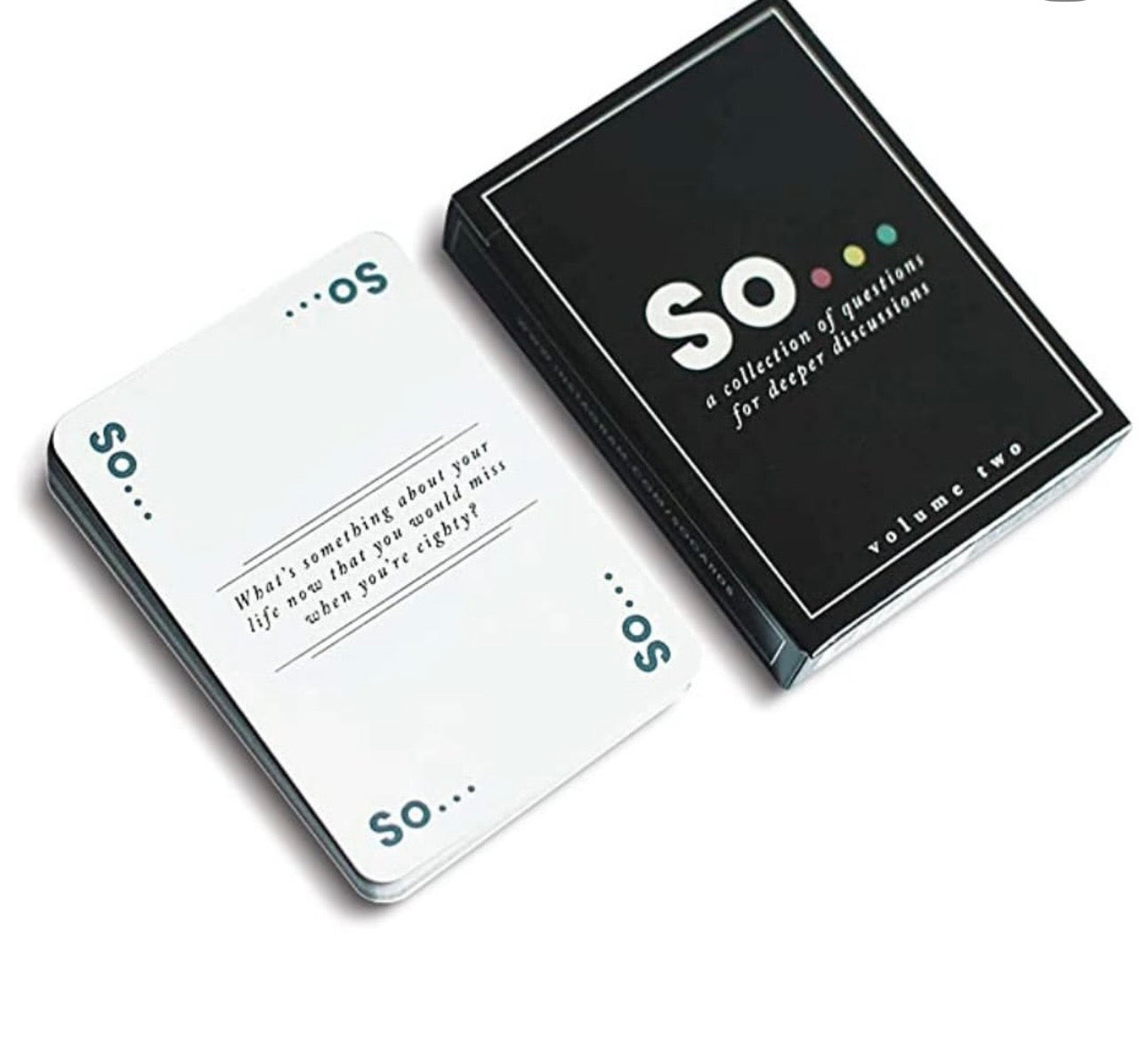 So conversation card game