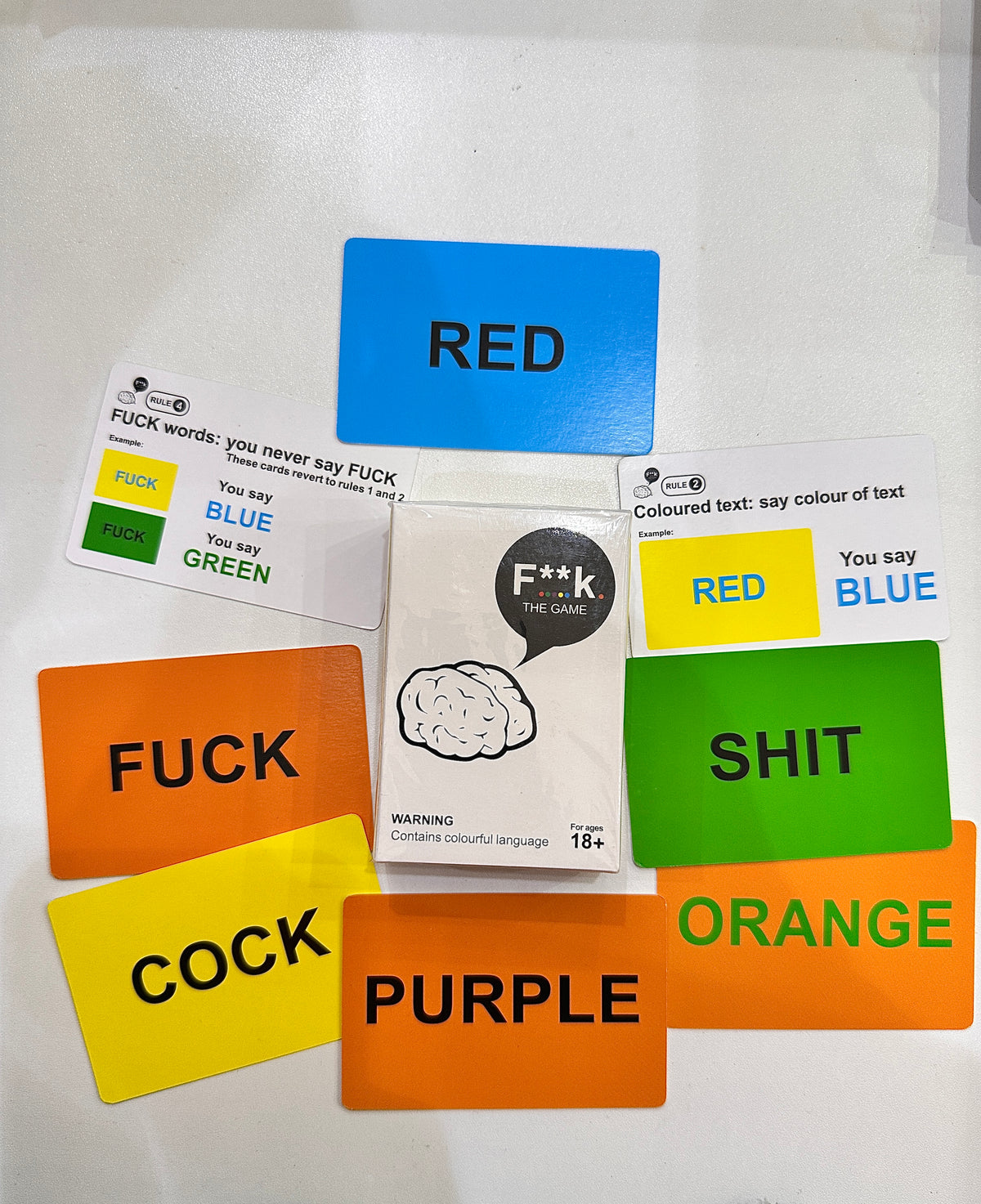 Fuck the game card game