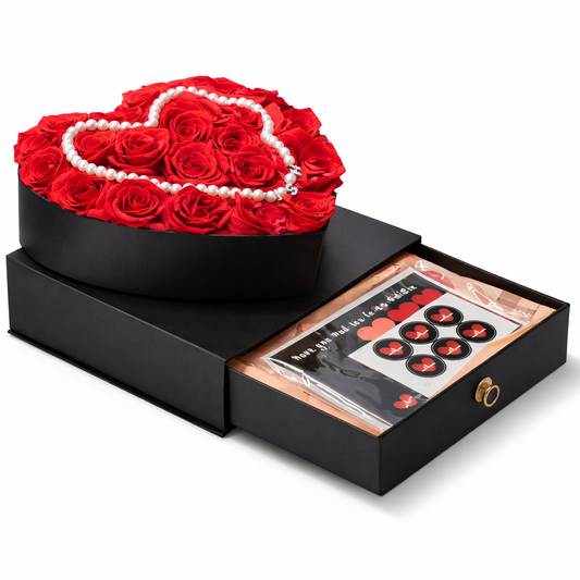 Preserved rose box